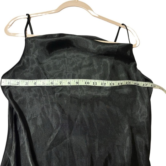 Bebe Shimmering Black Dress - Picture 6 of 8